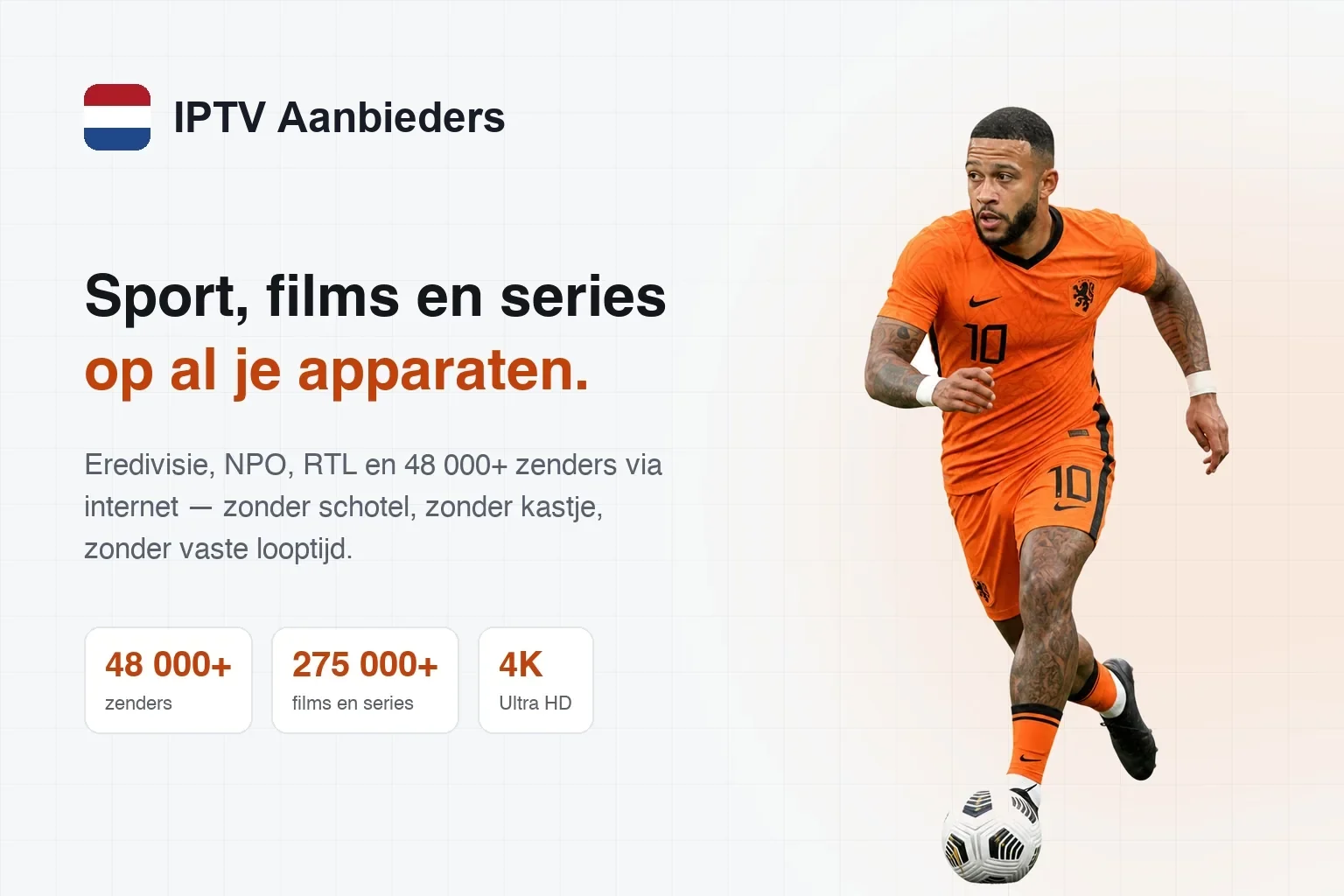 IPTV Aanbieders: sport, films en series op al je apparaten