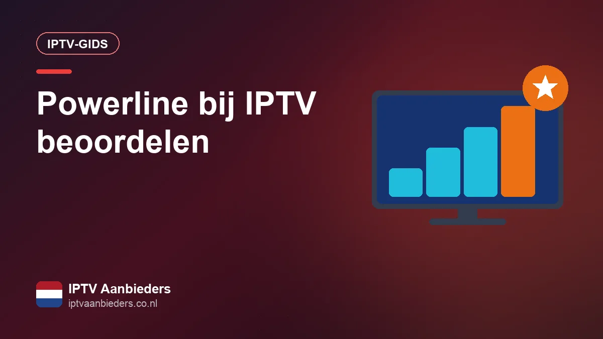 Powerline-adapter in een stopcontact, verbonden met een tv